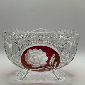 Crystal candy dish